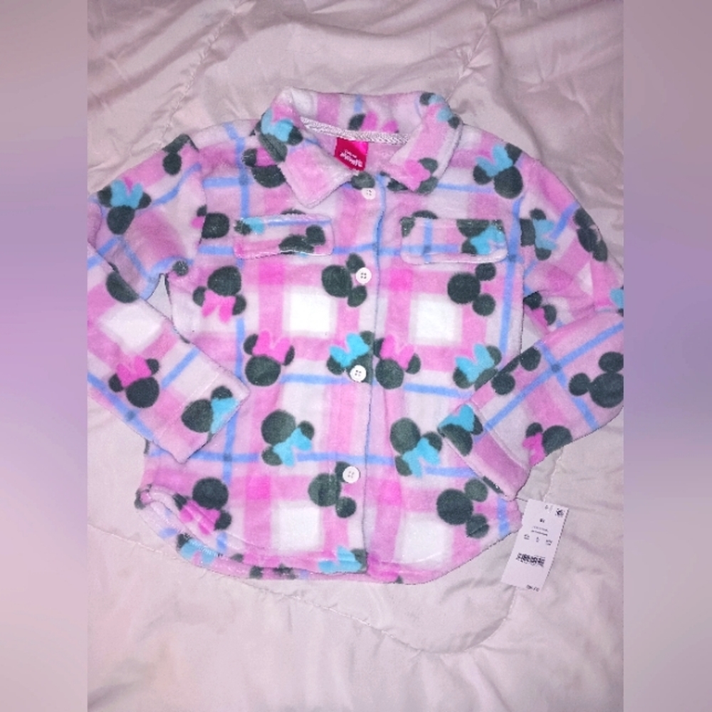 Kids Minnie Mouse Mickey Shacket